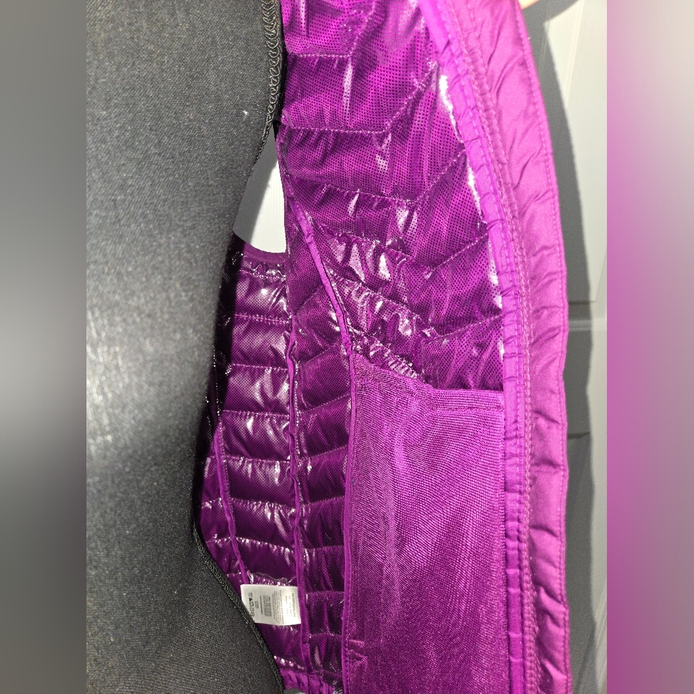 NWT Columbia Women's Purple Omni-Heat Puffer Vest - Picture 12 of 15